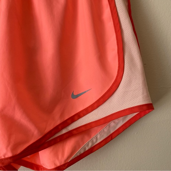 Nike Dri-Fit Pink Orange Athletic Shorts - Picture 4 of 6